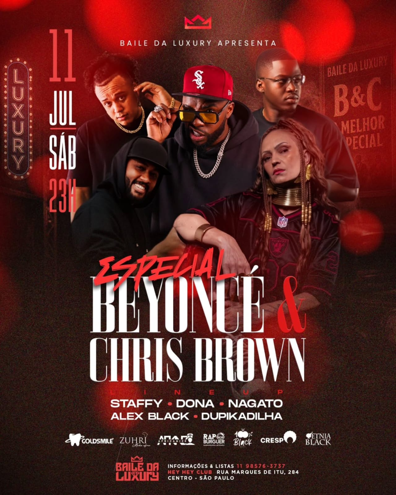 Baile da Luxury – Especial Beyoncé & Chris Brown